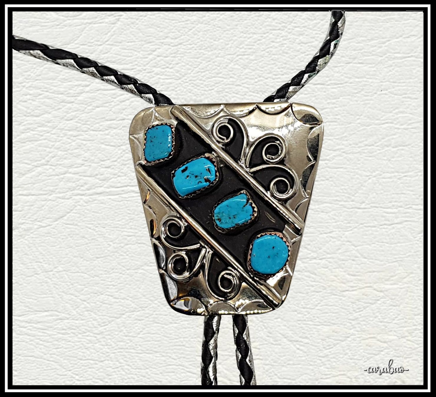 Krawatten: Vintage Western Bolo Tie - Nr. C-5233 – Neu (gemäss Beschreibung) aus Winterthur von -carabao-