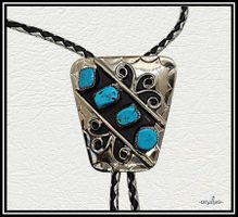 Vintage Western Bolo Tie - Nr. C-5233