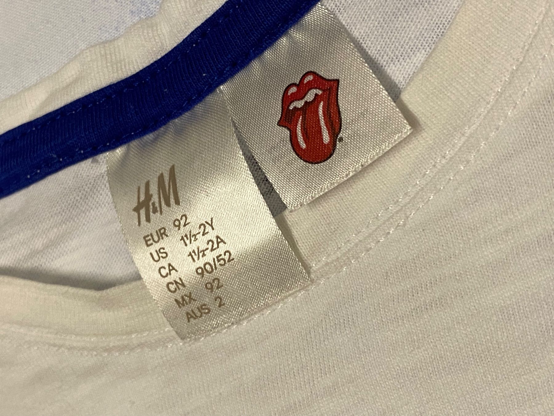 H&M T-Shirts: T-Shirt Rolling Stones Grösse 92 – Gebraucht aus Sissach von SV-650 1