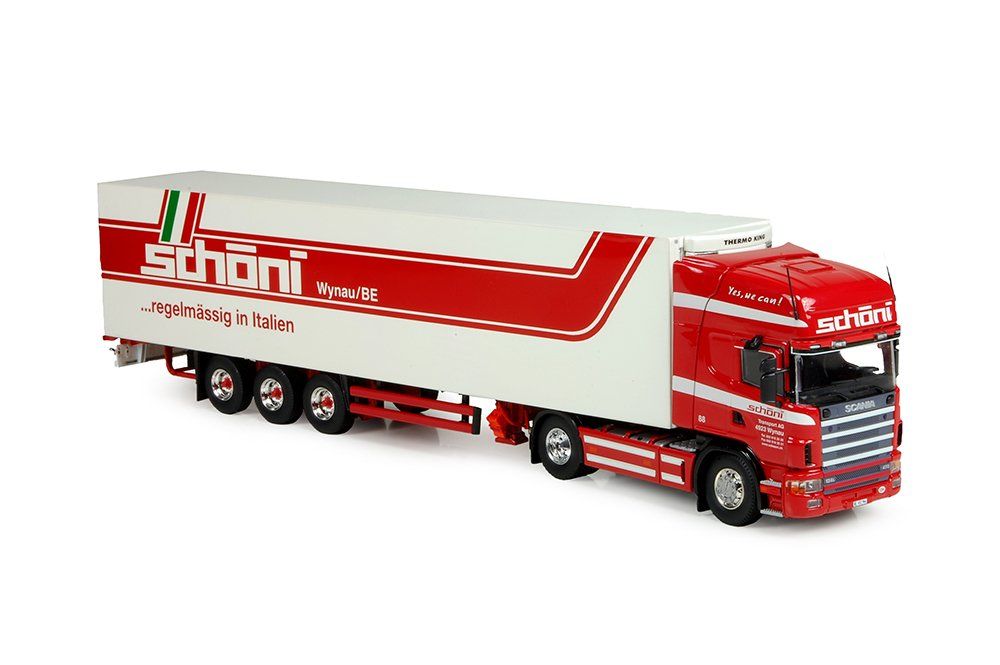 Tekno Kit di modellismo & Modellini statici: Tekno 73906 Scania Schöni – Nuovo e nell'imballaggio originale da Dagmersellen venduto da FBM-Bacheli