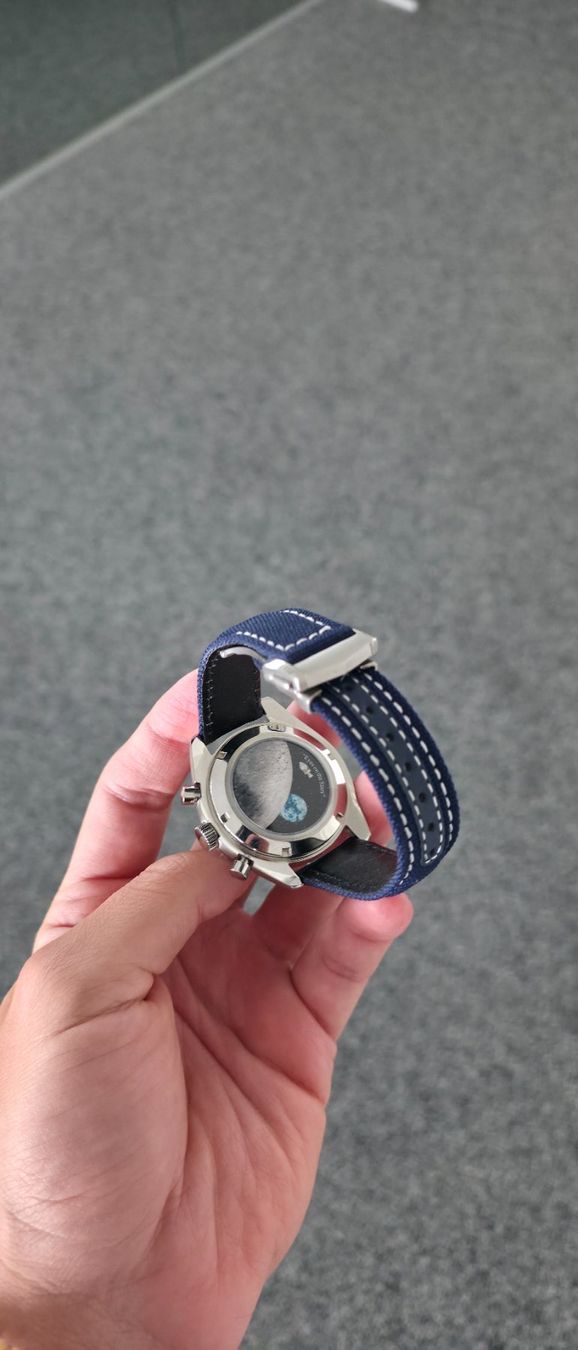 Omega Orologi: Exklusiver MoonMOD Snoopy: Stahl & Saphirglas – Nuovo (secondo la descrizione) da Birrhard venduto da zin_26cw 3