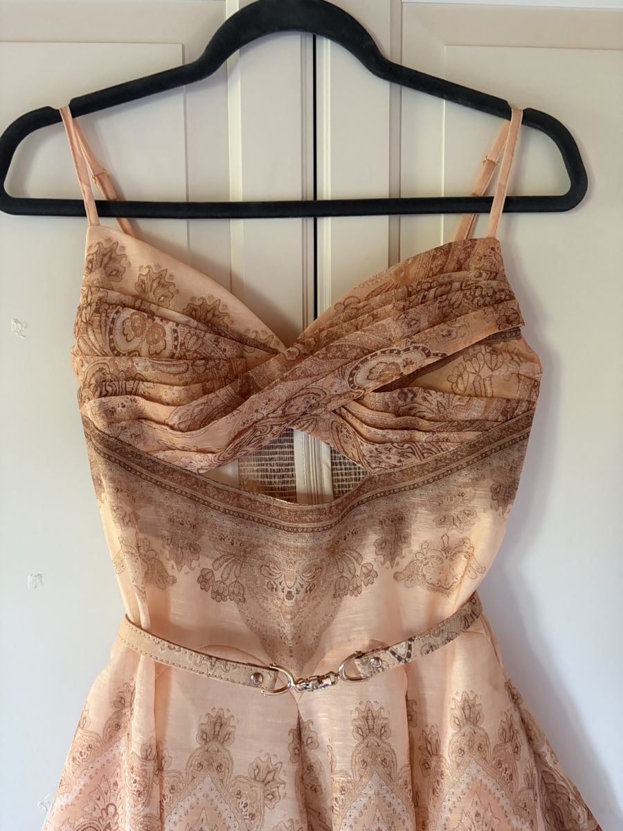 Kleider: Elegant Silk Blend Dress – Neu (gemäss Beschreibung) aus St.Josefen von lop_lh8d 3