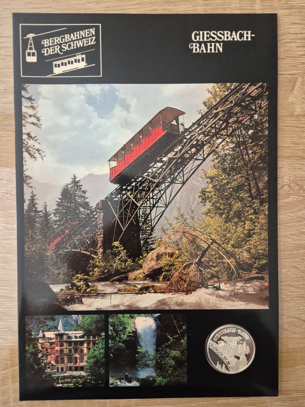 Medaglie: Bergbahnen der Schweiz Giessbach-Bahn – Usato da Luzern venduto da Vreneli_1