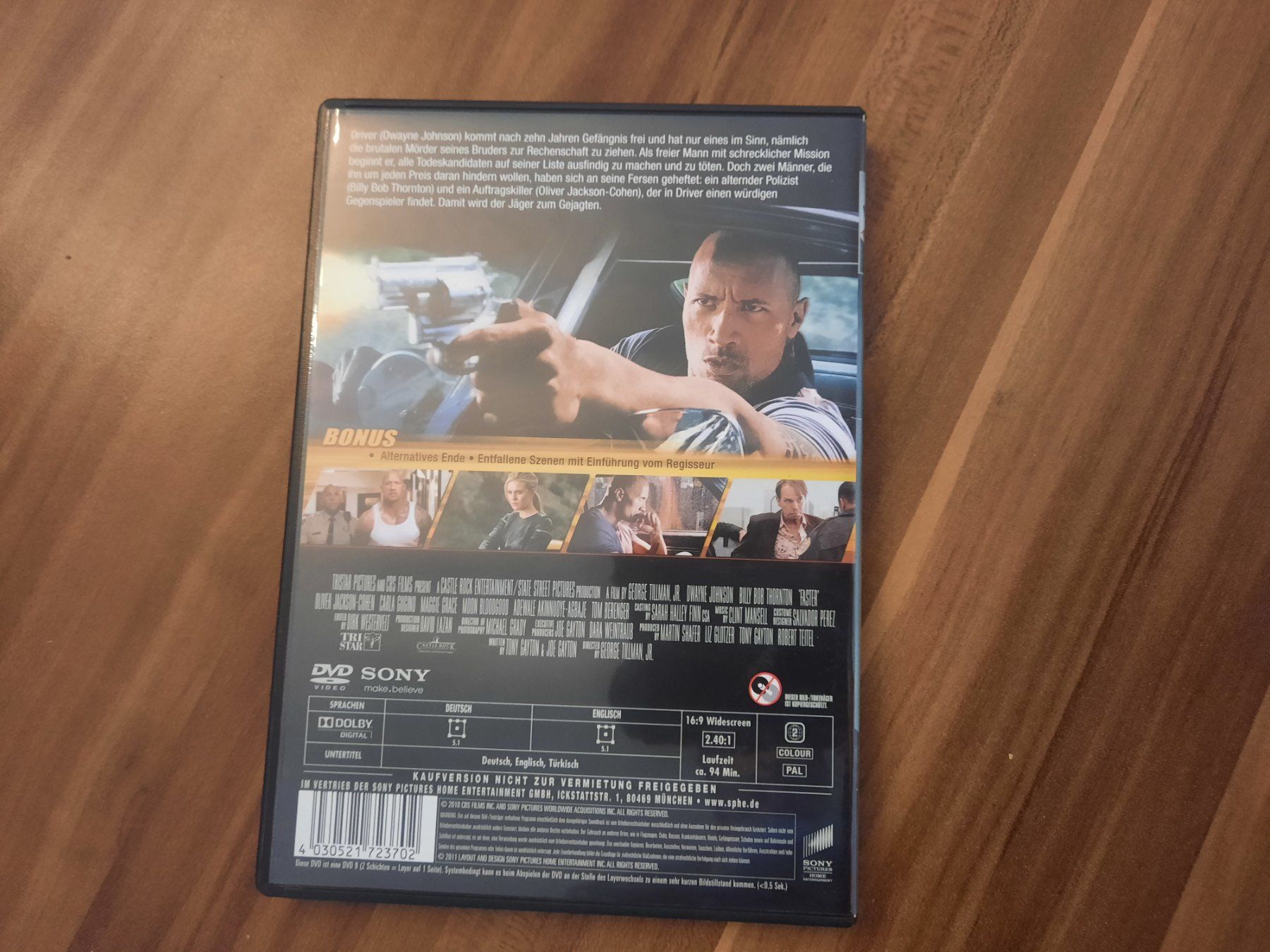 Tutti i DVDs: Faster DVD – Usato da Wiedlisbach venduto da Pontiacman93 1