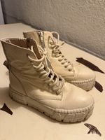 Steve Madden Stiefel Frouzy Leder beige Grösse 37