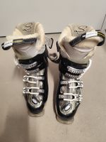 Skischuhe Salomon schwarz weiss Damenmodell guter Zustand