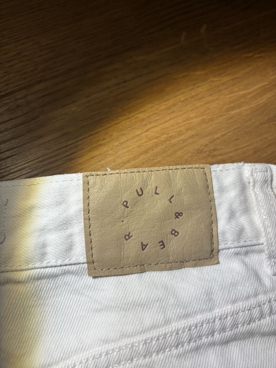 Pull&Bear Jeans: PULL&BEAR white jeans shorts – Nuovo (secondo la descrizione) da Lavigny venduto da bea_26wd 3