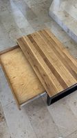 Salontisch/ Couchtisch Massivholz mit Schublade