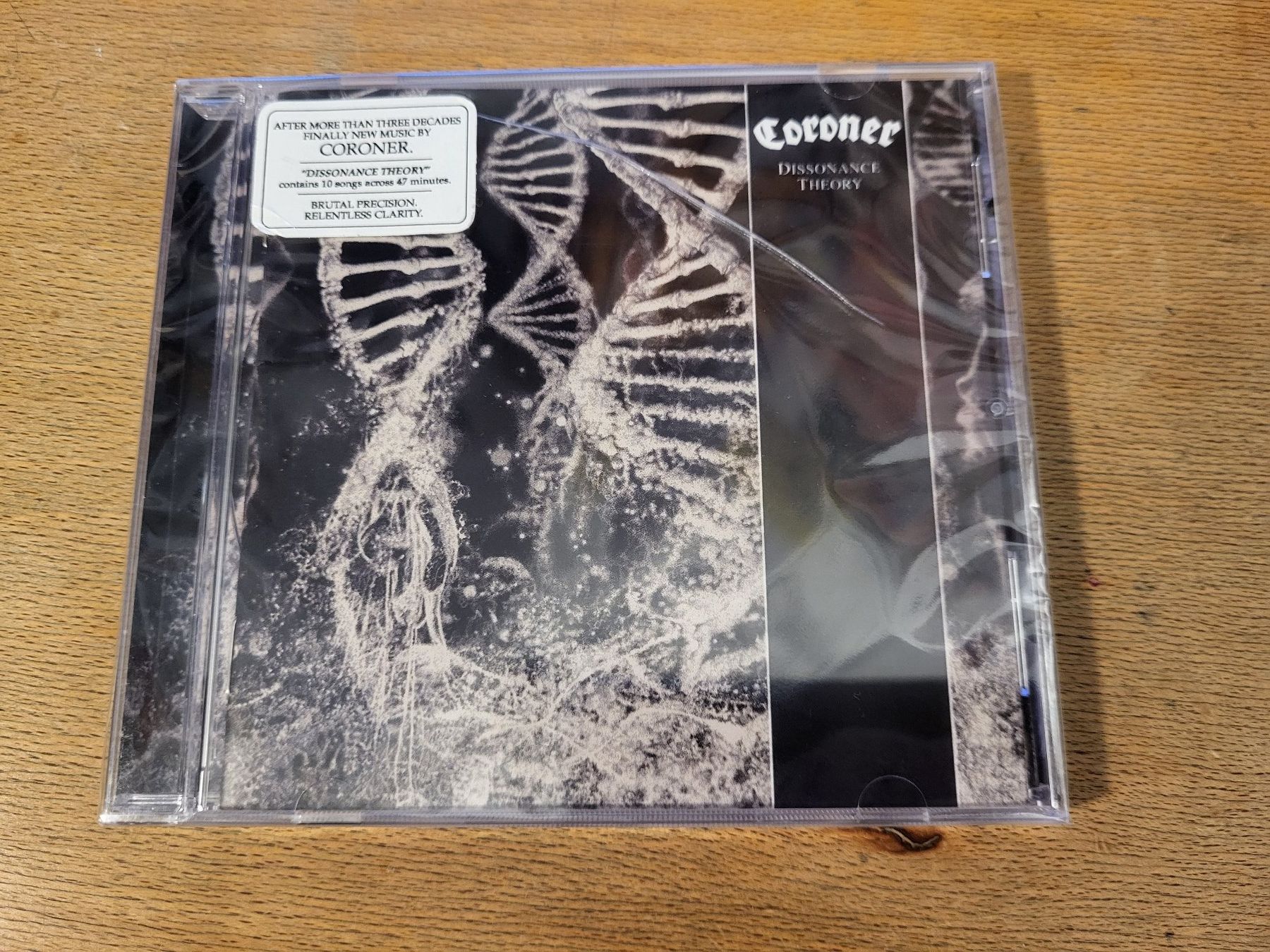 CD: Coroner - Dissonance Theory CD (Neu!) – Nuovo e nell'imballaggio originale da Bern venduto da rocker77