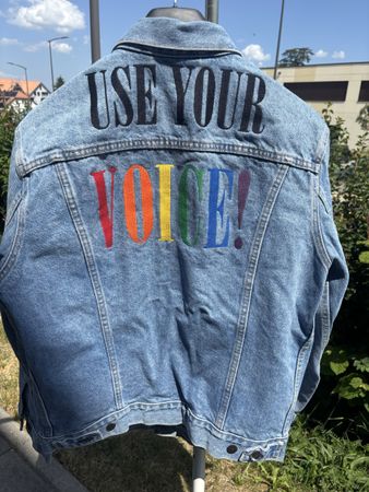 Levi’s Use Your Voice jacket neuve L
