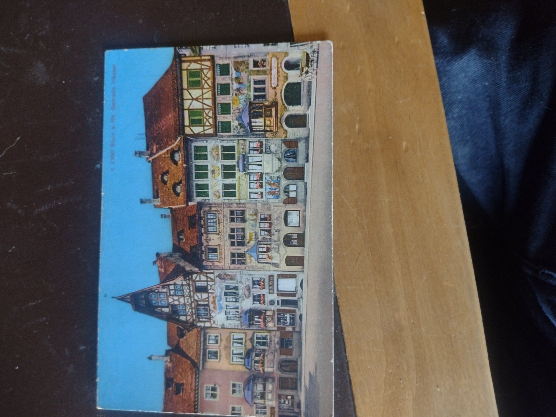 Ansichtskarten: Alte Postkarte Stein am Rhein – Gebraucht aus Appenzell-Steinegg von lichs