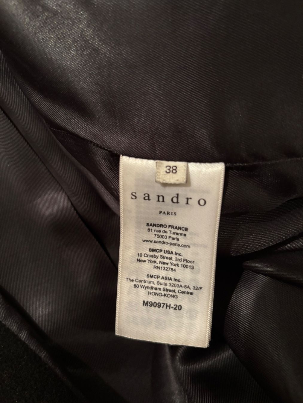 Sandro Cappotti: Manteau à capuche SANDRO T38 – Usato da Lausanne venduto da pat039 3
