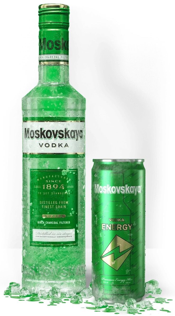 Spirituosen: Vodka Moskovskaya 0,5 lt. – Neu und originalverpackt aus Bülach von StoreInShop.com 1