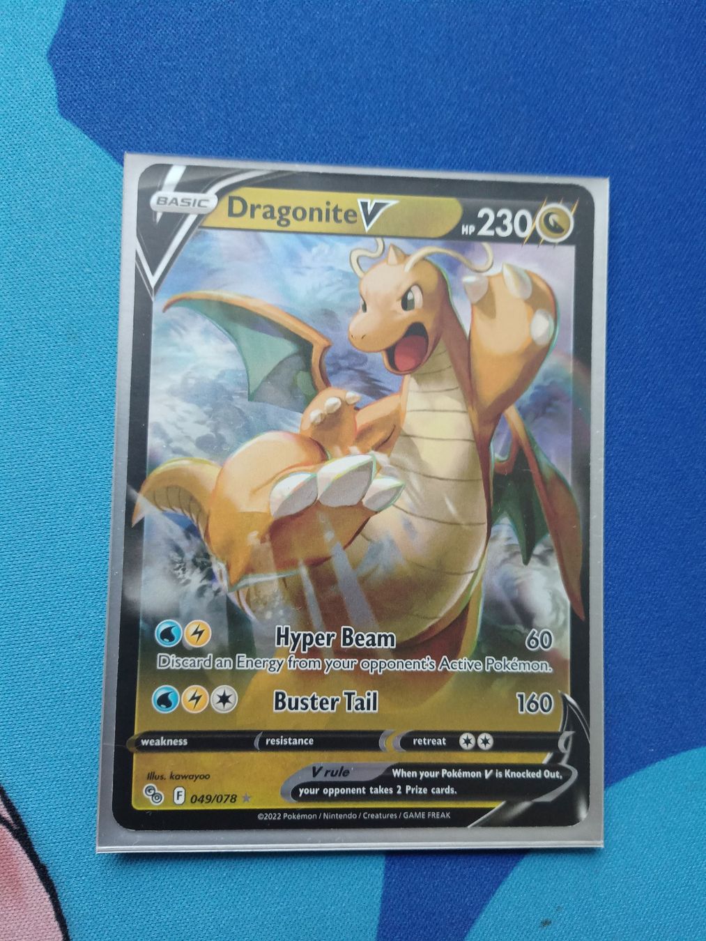 Cartoline: Dragonite V - Pokemon GO – Usato da Altstätten SG venduto da GGsGameshop