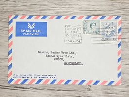 CL22 Enveloppe + Timbre Australie 1962