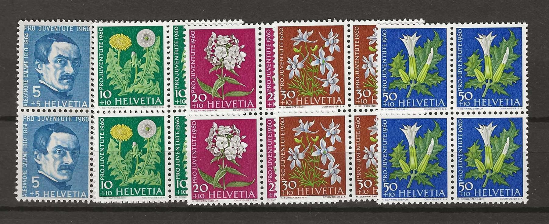 Alle Briefmarken: PJ160 - Pro Juventute 1960 B4 ** – Gebraucht aus Trélex von Phil_Albert