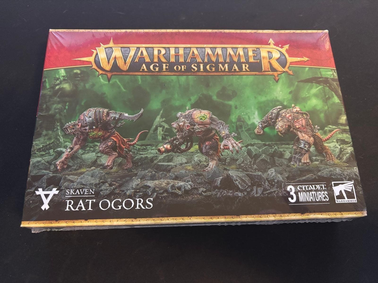 Statuette: AoS - Skaven - Rat Ogors – Nuovo e nell'imballaggio originale da Zürich venduto da Tintin8004
