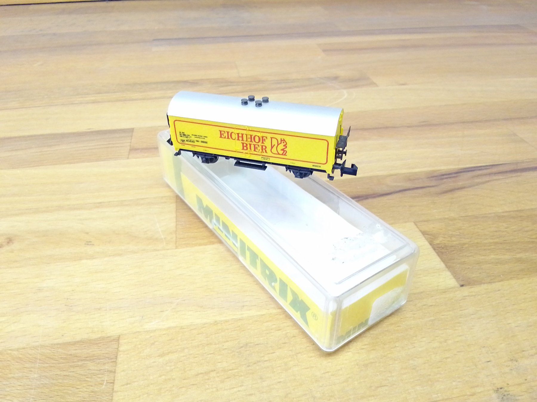 Trix Modellini di ferrovie: Güterwagen "Eichhof" – Usato da Zollikofen venduto da Noak 1