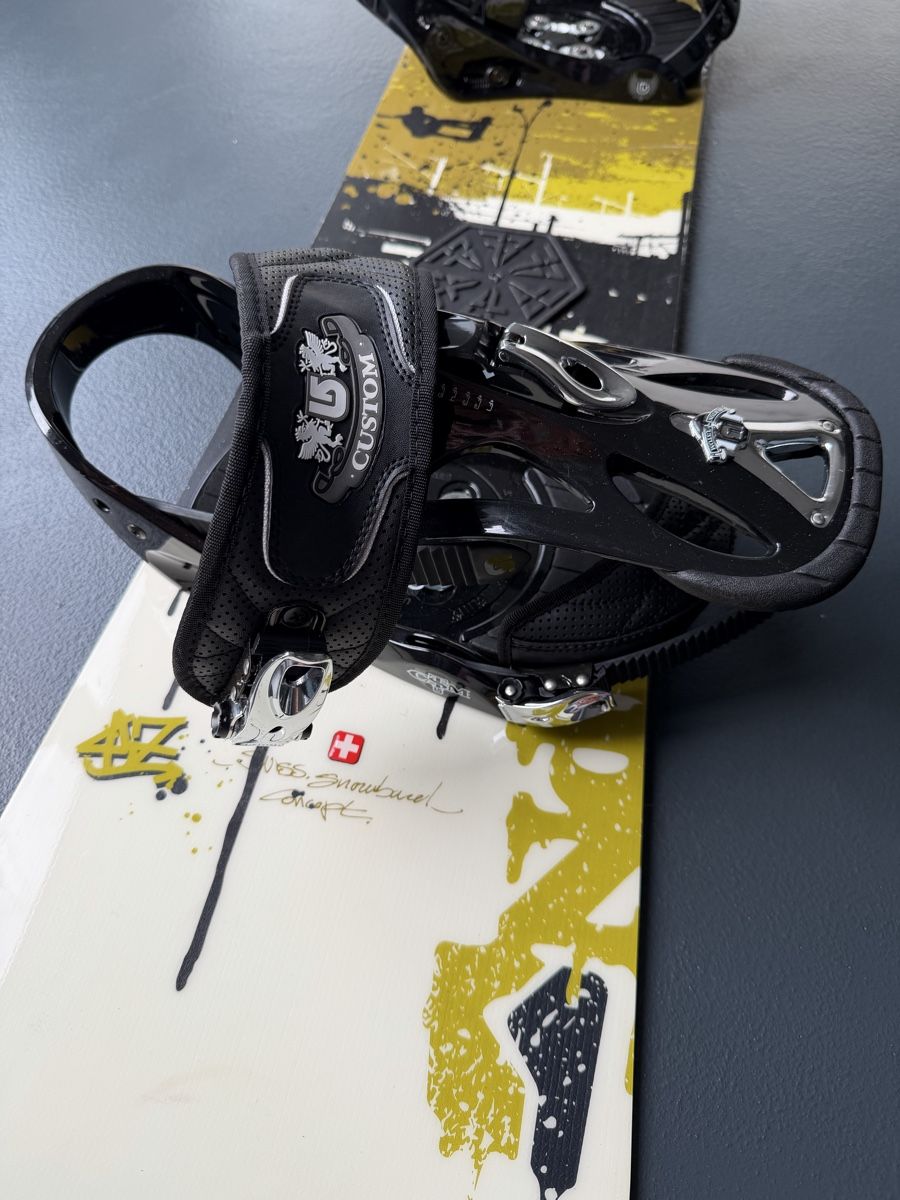 Nidecker Board: Nidecker Snowboard mit Bindung – Usato da Killwangen venduto da was.sharp 5