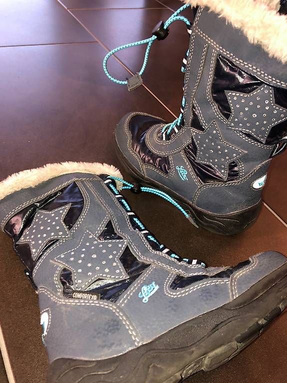 Scarpe per ragazze: Stiefel lico neuwertig Gr 28 mit Glitzer – Usato da Freienbach venduto da ang_8xxz 2