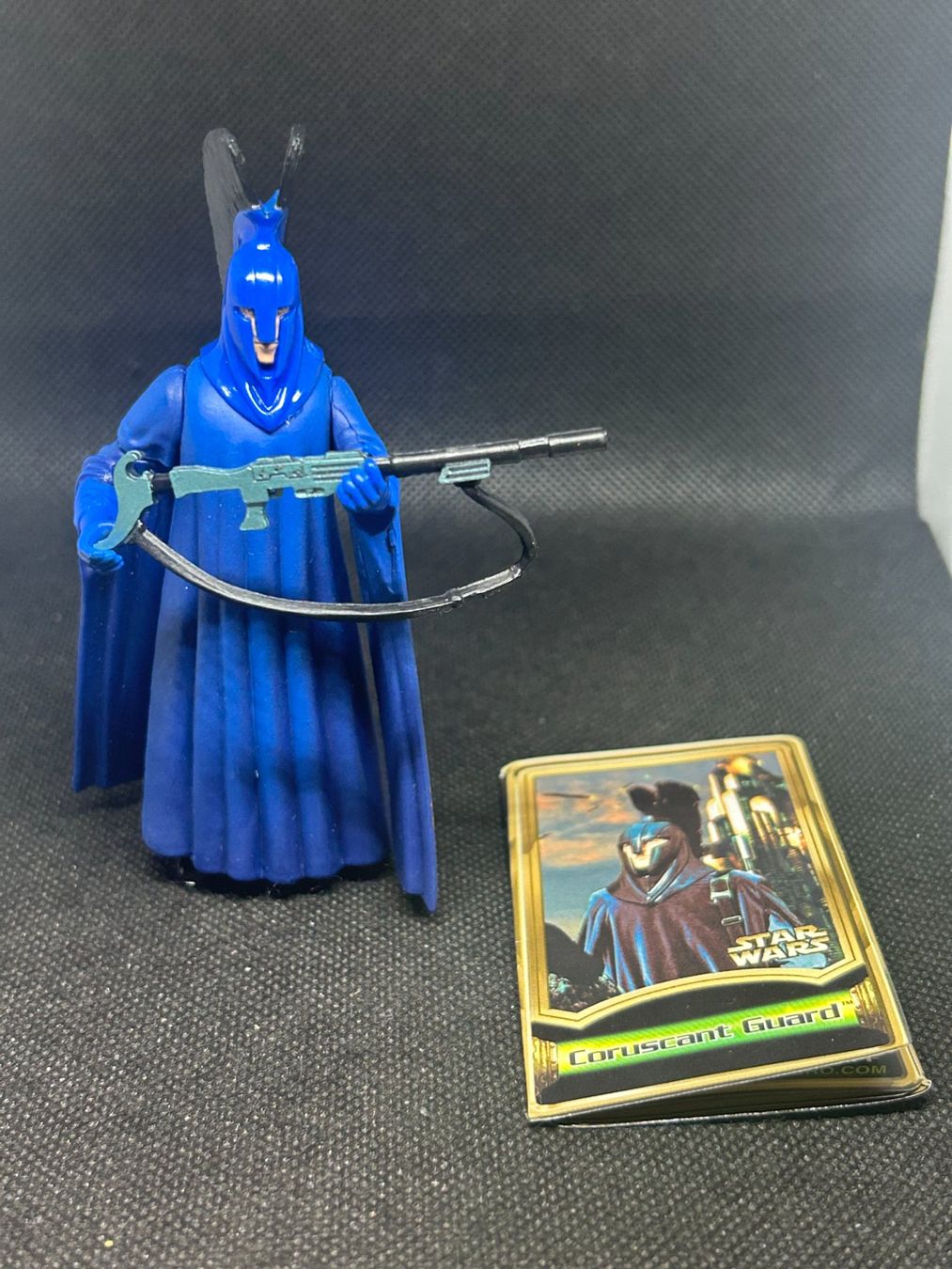 Star Wars Statuette: Star Wars Action Figure vintage - Coruscant guard – Usato da Lausanne venduto da Retro-geek