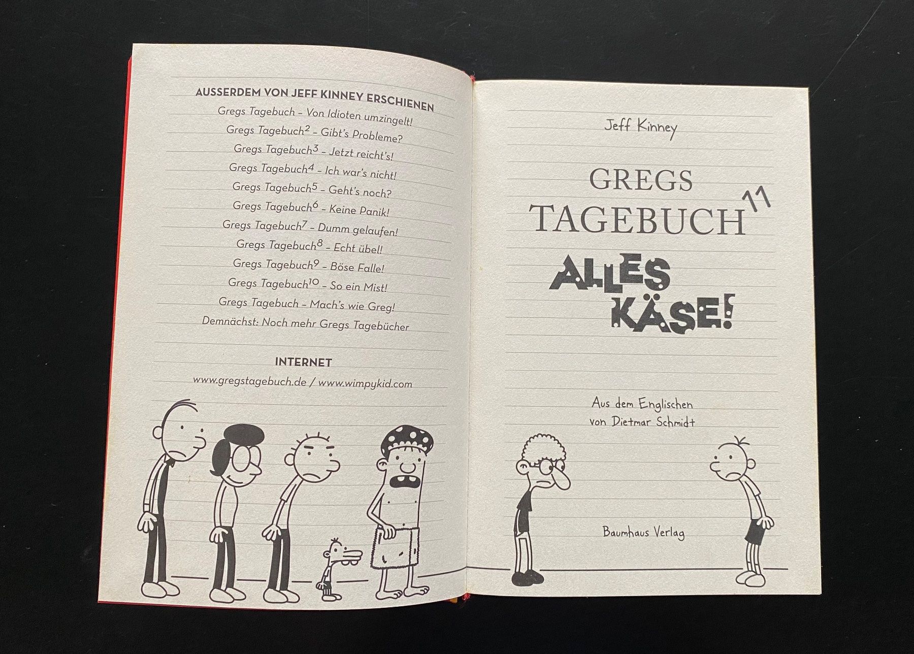 Libri: GREGS TAGEBUCH / Band 11 / ALLES KÄSE – Usato da Nussbaumen AG venduto da schuba2000 2