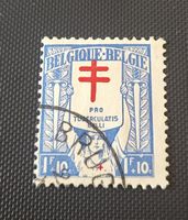 Belgien alte briefmarke