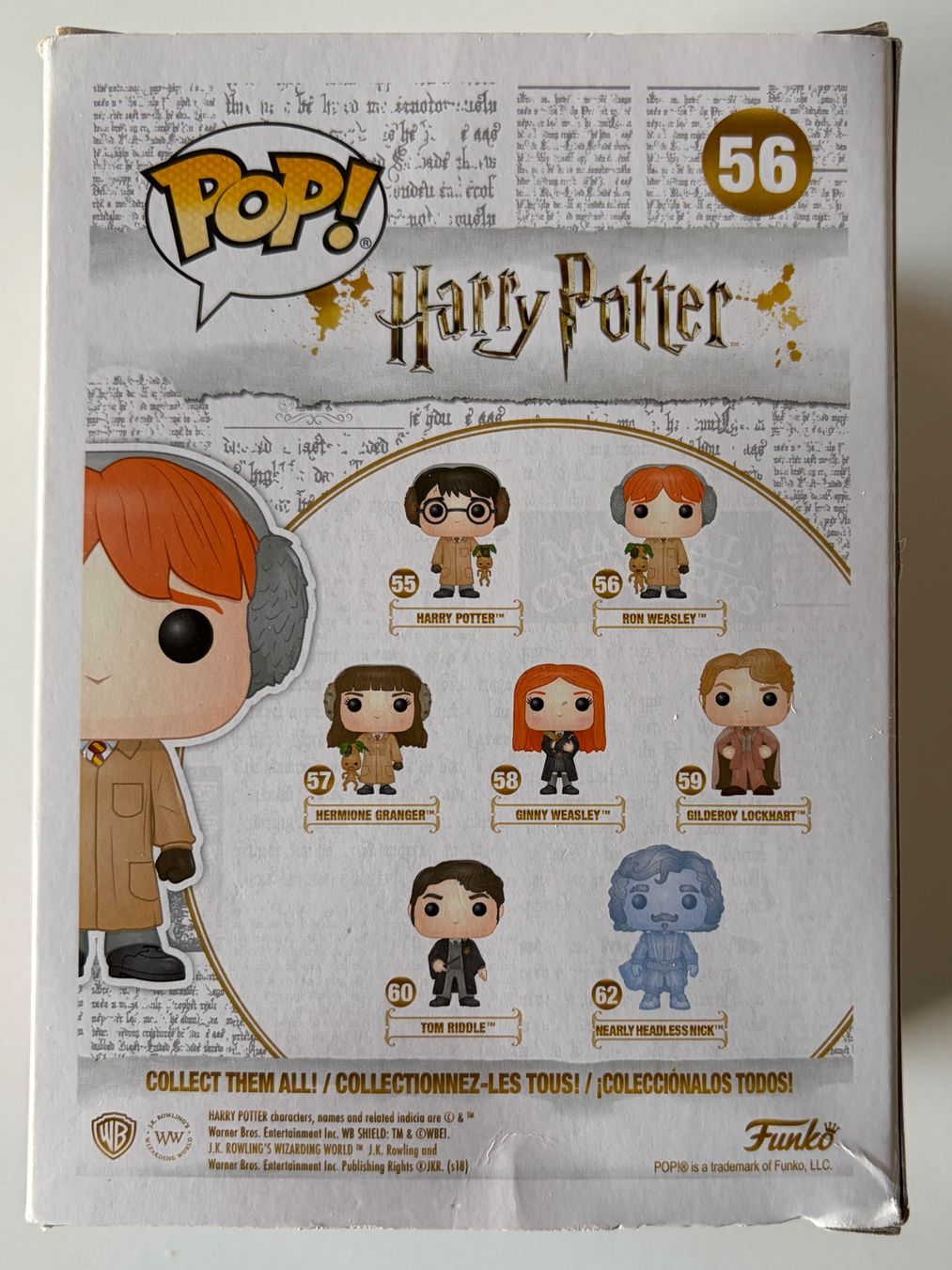 Funko Statuette: Funko Pop - Ron Weasley - Herbology - 56 - RARE – Nuovo e nell'imballaggio originale da Grand-Lancy venduto da alf_8dk7 3