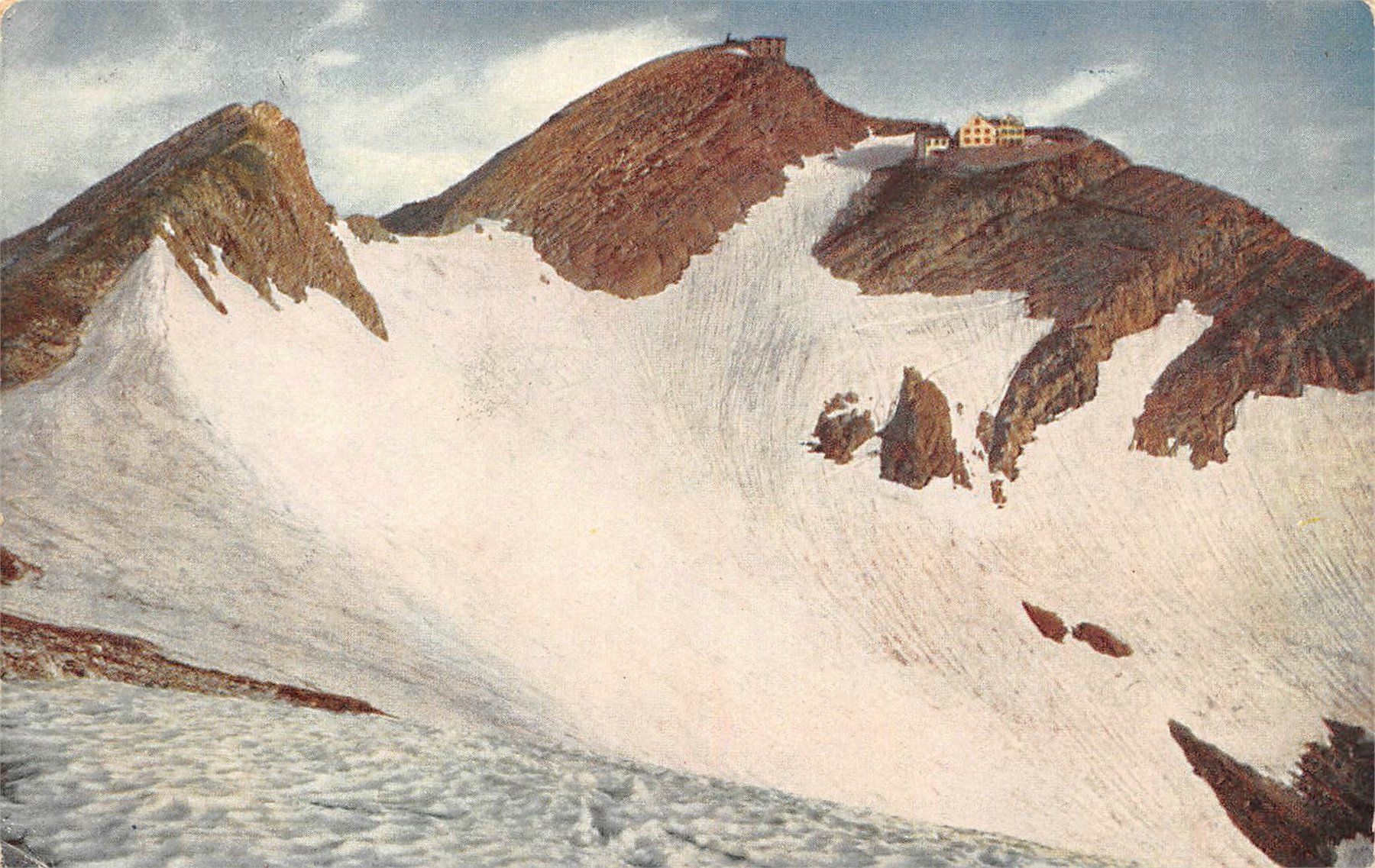 Cartoline postali: Säntisgipfel mit grossem Schnee – Usato da Ottikon b.Kemptth. venduto da Neptun1974