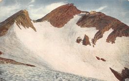 Säntisgipfel mit grossem Schnee