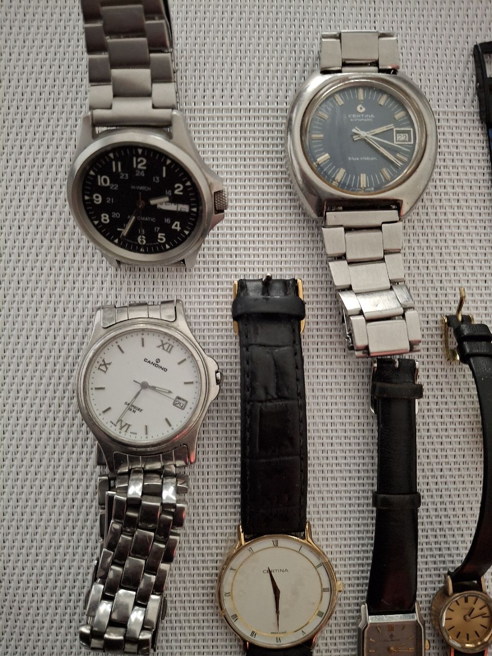 Montres: Uhrenlot 16,Stk  Ab,1.- Chf. – Défectueux à Reiden par Flomy-72 1