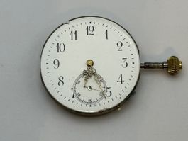 Glasshütte System Taschenuhr Werk