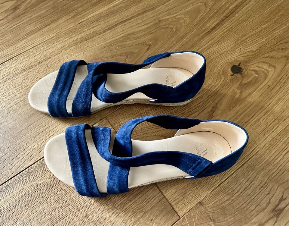 Blaue Sandalen Varese 1