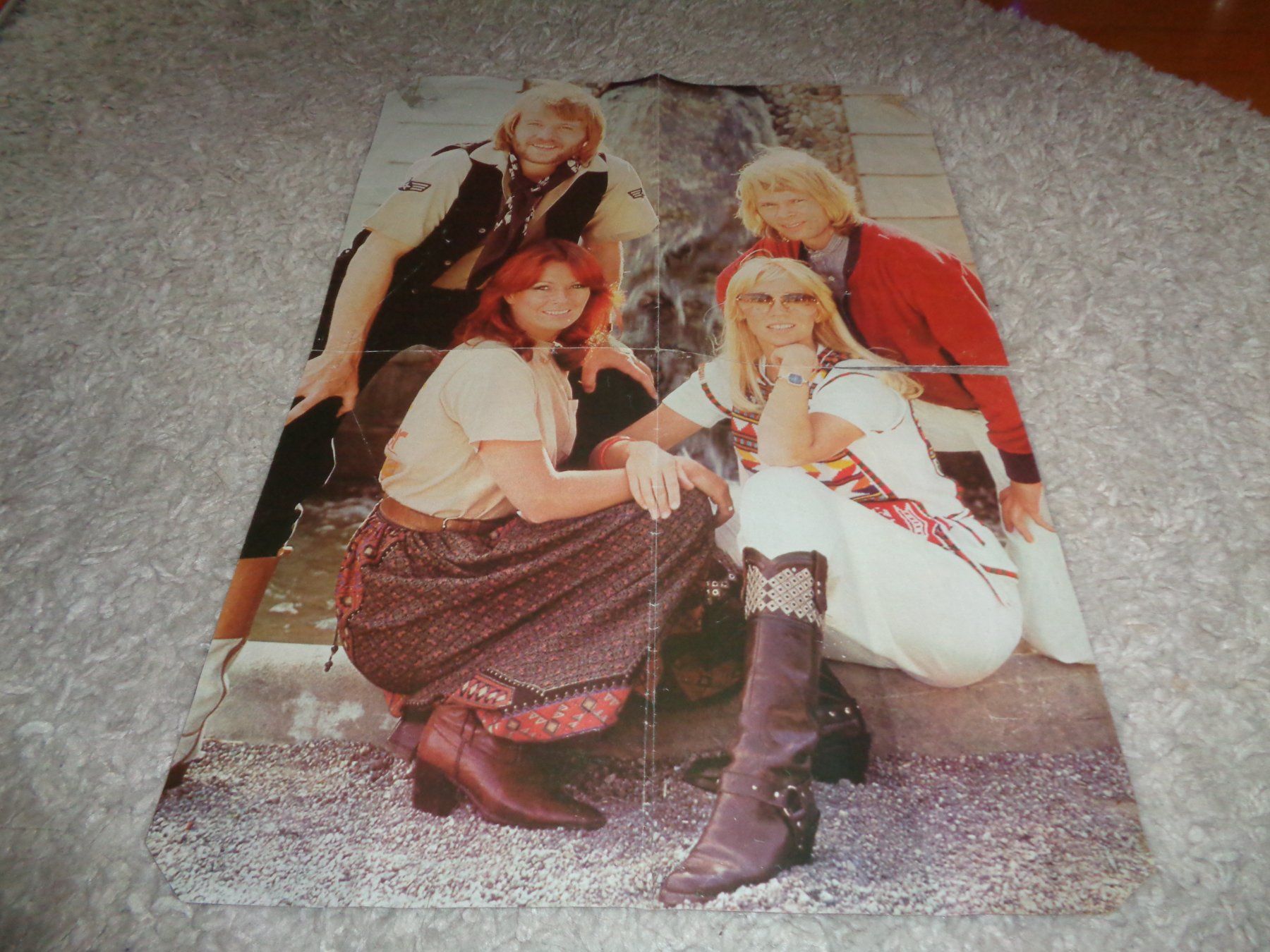 Foto & Immagini: *** ABBA *** Poster / sehr alt – Usato da Othmarsingen venduto da Leuchtturmlady
