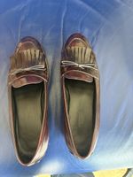 Tod's Loafer mit Fransen braun in gebrauchtem Zustand