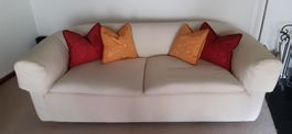 2 Sofa 2er Set Stoffbezug, bis 31.8.26