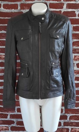 STREET ONE 100% Schafsleder Jacke Damen