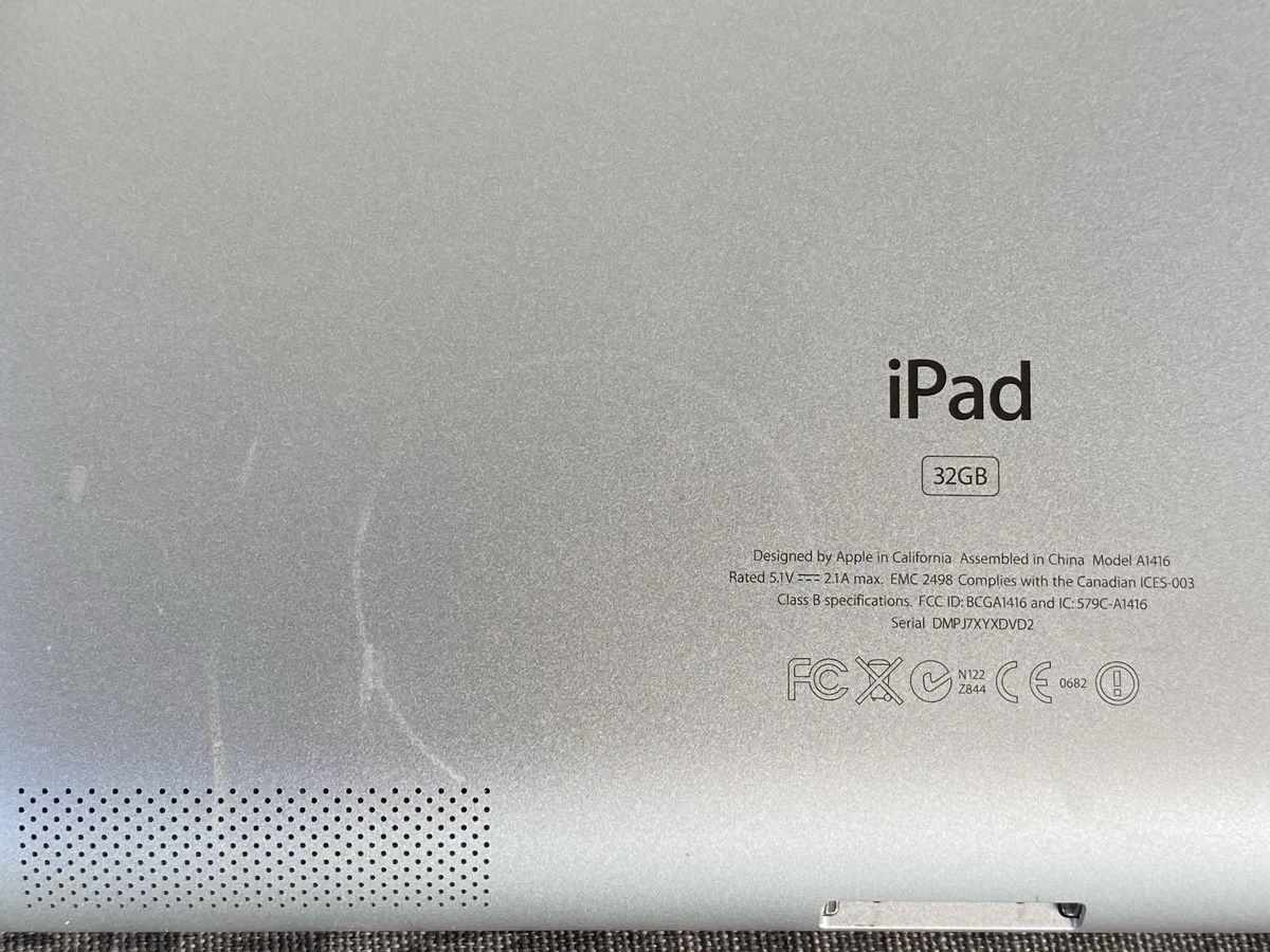 Apple Tablet PC: Apple iPad 3. Generation 32GB WiFi A1416 2012 – Usato da wichtrach venduto da elvena 5