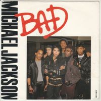 Michael Jackson - Bad 7" Vinyl 1987 produced by Quincy Jones