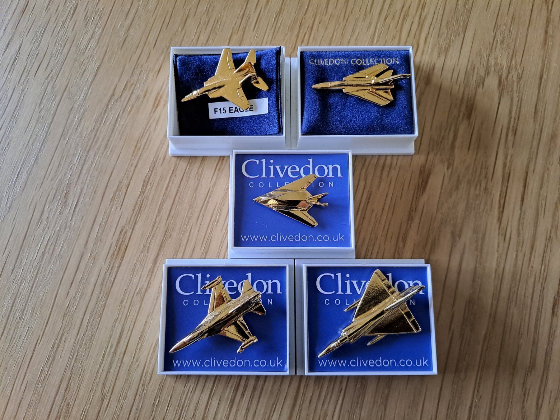 Ciondoli: Kampfflugzeug Pins Luftwaffe – Nuovo e nell'imballaggio originale da Wettingen venduto da anatomica87