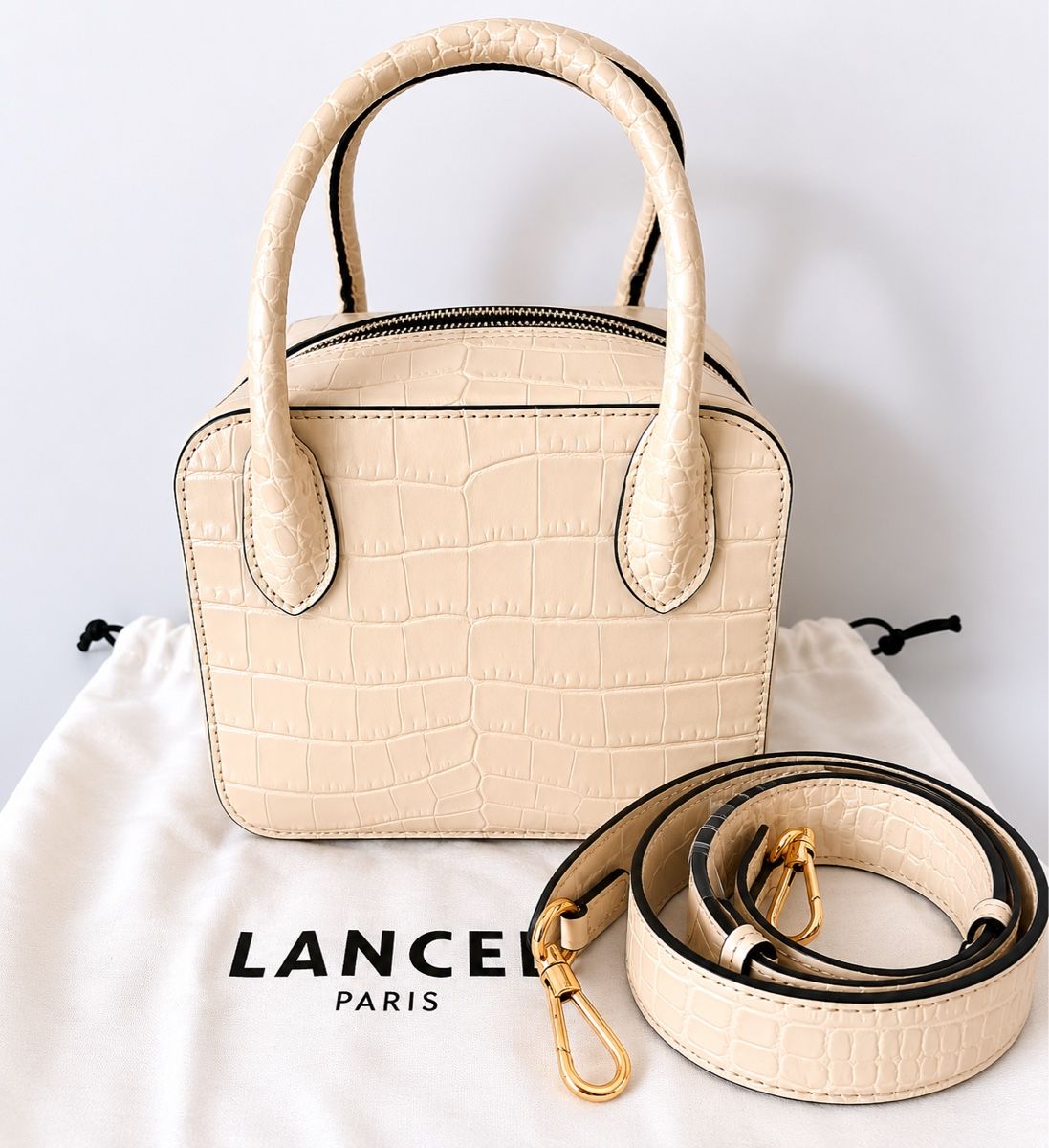 Lancel Borse da donna: Lancel Paris, Leather, Creme, Great Condition! – Nuovo (secondo la descrizione) da Fribourg venduto da aix_fs82