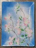 CLOISONNE / SHIPPO Emaille Kunstwerk.