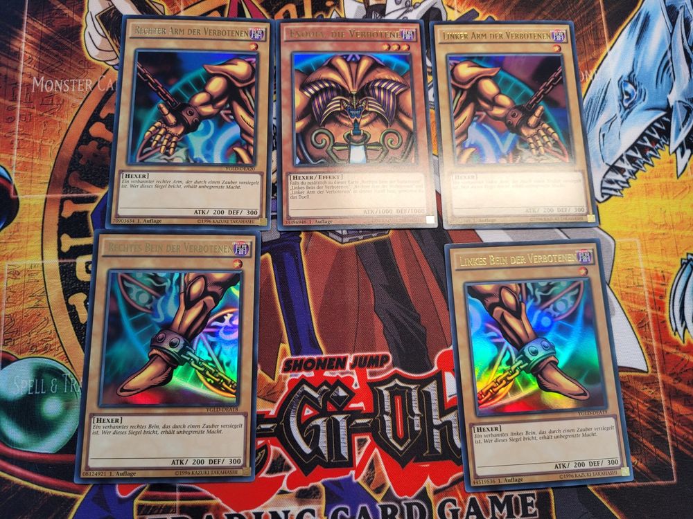 Exodia Die Verbotene Komplettset Yu Gi Oh Kaufen Auf Ricardo