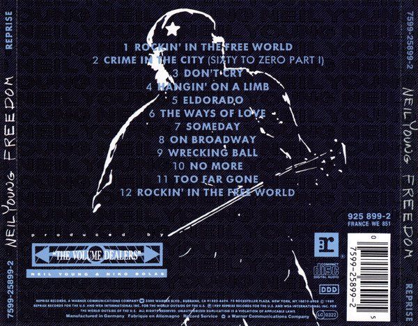 CD: Neil Young – Freedom – Usato da St.Gallen venduto da jalamusic 1