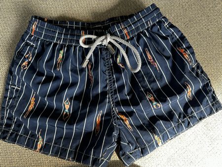 Zeybra Badehose Gr. 6, gestreift mit Taucher