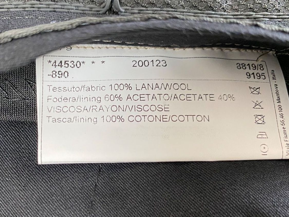 Hosen: Herren Hose ROBERTO QUAGLIA Gr. 58 – Gebraucht aus Richterswil von Busanca 6