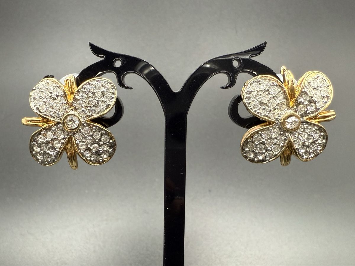 Orecchini pendenti & Orecchini a lobo: Vintage-Ohrringe Goldfarben – Usato da Lamone venduto da LaCantinaMagica 2