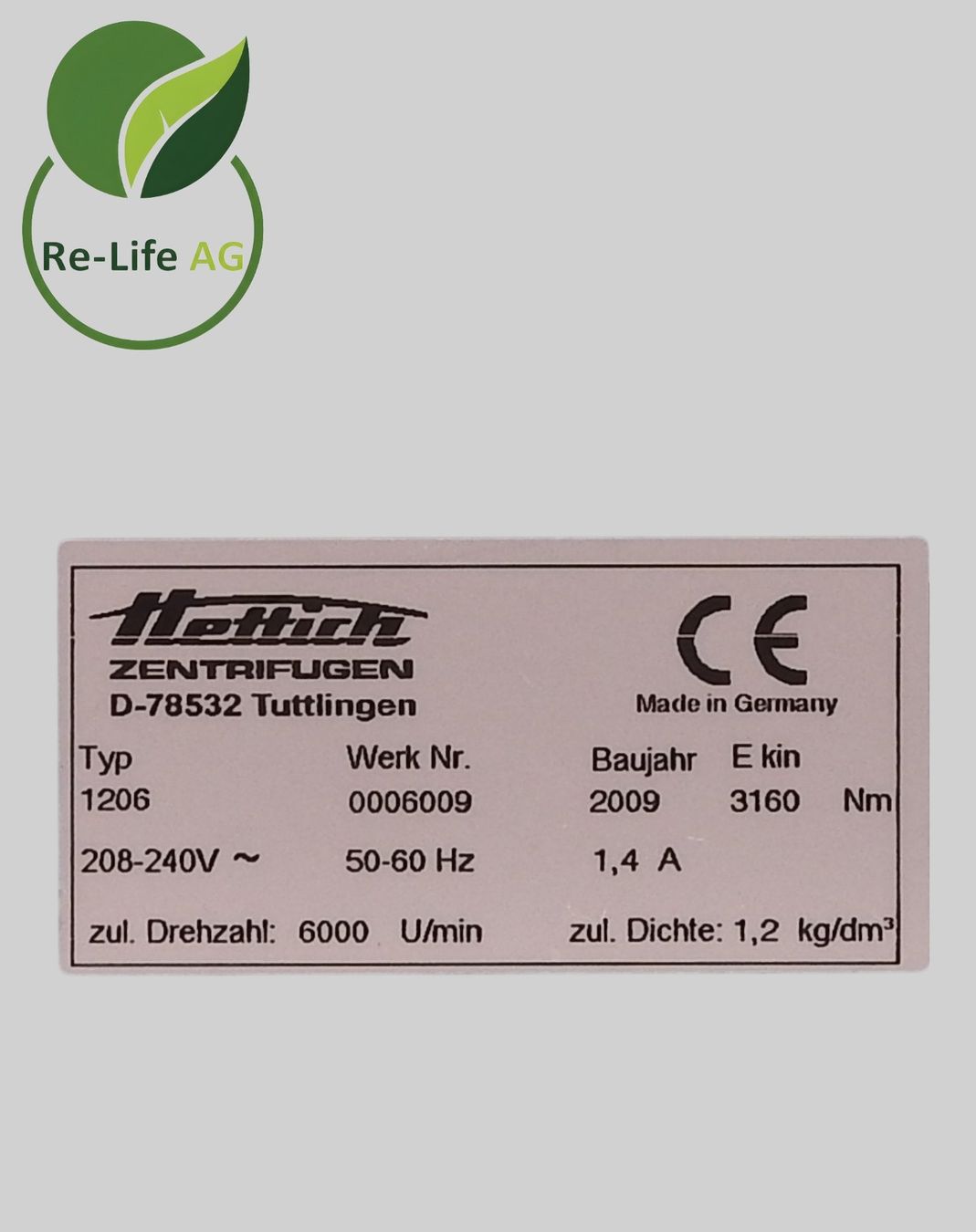 Accessori da laboratorio: Hettich Rotofix 32 A Benchtop Laboratory Centrifuge – Usato da Reinach BL venduto da Re-LifeAG_Labor 6