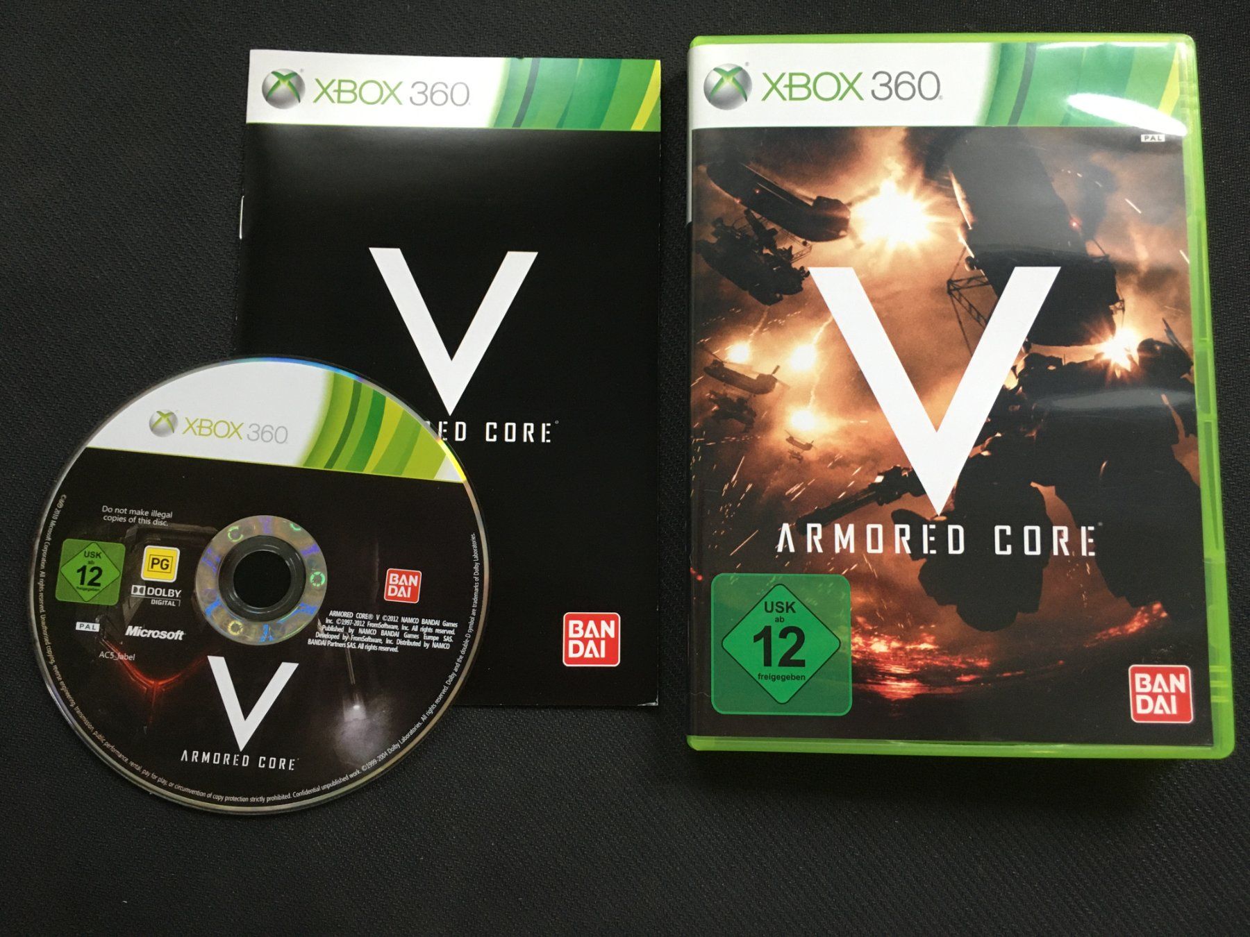Microsoft Giochi: Armored Core V für Xbox360 – Usato da St.Gallen venduto da Punktchen01