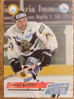 Tommy Sjödin Lugano, seltene Hockey Sammelkarte 94/95